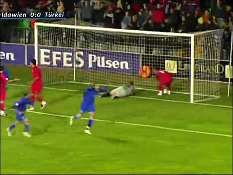 Moldovia 1-1 Turkey 13.10.2007 - UEFA EURO 2008 Qualifying Round Group C Matchday 9
