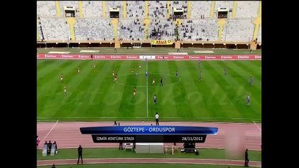 Göztepe 1-0 Orduspor 28.11.2012 - 2012-2013 Turkish Cup 4th Round