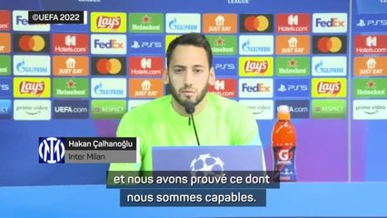 8es - Çalhanoğlu : "Nous avons prouvé ce dont nous sommes capables"