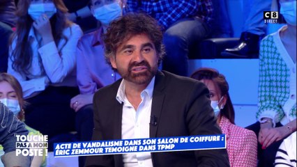Acte de vandalisme dans son salon : Eric Zemmour, coiffeur Niçois, témoigne dans TPMP !