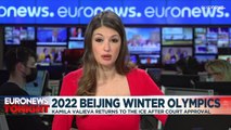 Winter Olympics: Kamila Valieva tops leaderboard after figure skating short programme