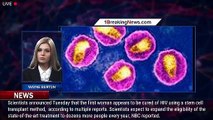 Scientists say first woman apparently cured of HIV with new treatment - 1breakingnews.com