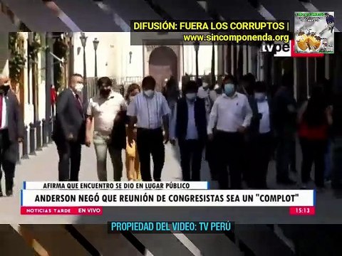 CONGRESISTAS DE PERÚ LIBRE INSULTAN AL PAÍS, PERO CONGRESISTA ÁNDERSON LOS PONE EN SU SITIO