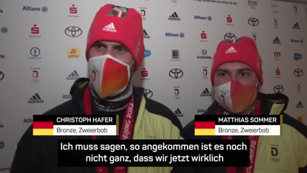Hafer zu Überraschungs-bronze: “einfach überragend”