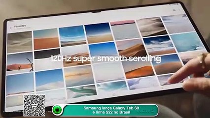 Samsung lança Galaxy Tab S8 e linha S22 no Brasil