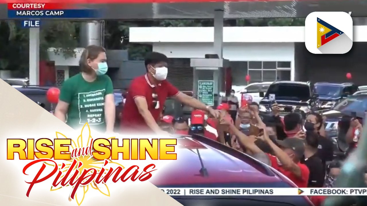 BBM-Sara tandem, biyaheng Ilocos Norte ngayong araw; Isabela at Cagayan Governors, inendorso ang BBM-Sara tandem