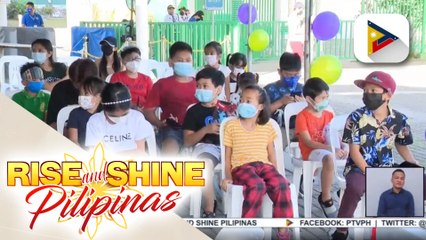 Mga batang binakunahan sa amusement park sa Laguna, labis ang tuwa; Amusement park, may 20% discount sa mga fully vaccinated sa Feb. 25