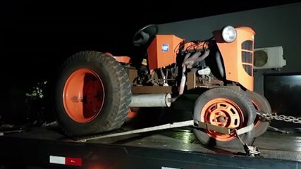 Trator é recuperado pela polícia em Cascavel após golpe do Pix