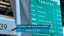 Aumentan precios de casetas del Edomex; estos son los nuevos costos