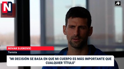 ¿En qué torneos más no podrá jugar Djokovic?