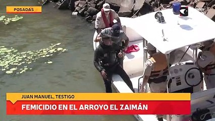 Femicidio en el arroyo El Zaimán
