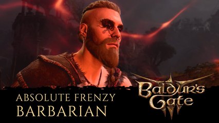 BALDUR'S GATE 3 | Absolute Frenzy - Official Barbarian Trailer