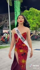 Chàng trai cosplay Catriona Gray gây sốt mạng xã hội