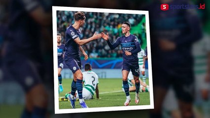 City Menggila Kalahkan Lisbon 5-0, Tiket Perempat Final Liga Champions dalam Genggaman