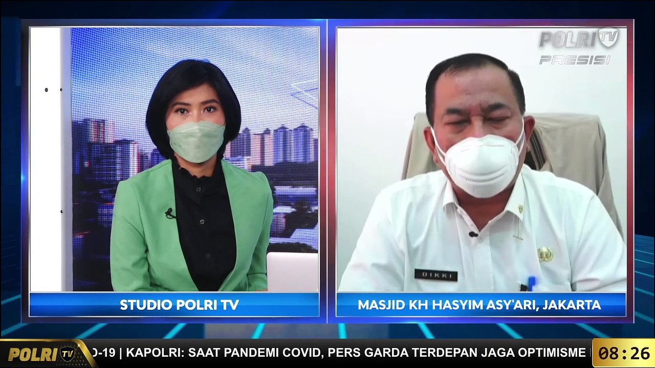 Live Dialog Bersama Kepala UPT Masjid KH Hasyim Asy'ari - Dicky Syafrin Terkait Jumlah Pasien Covid-19 Yang di Karantina Sebanyak 23 Orang dari 200 Tempat Kamar Tidur yang Tersedia