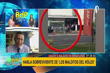 Sobreviviente de Los Malditos del Rolex cuenta cómo su reacción lo salvó de la muerte