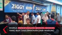 Akibat Menara Masjid Setinggi 4 Meter Roboh, Satu Warung Alami Kerusakan Berat