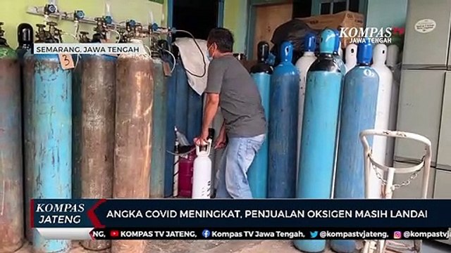 Angka Covid Meningkat, Penjualan Oksigen Masih Landai