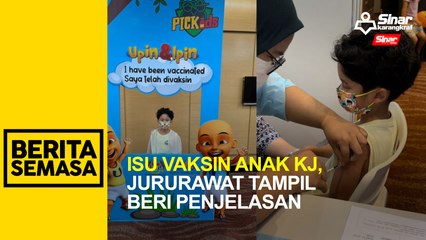 Isu vaksin anak KJ, jururawat beri penjelasan