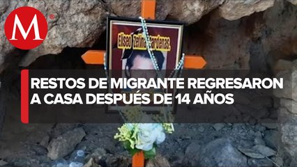 Eliseo murió abandonado en el desierto de EU, 14 años después sus restos regresaron a casa