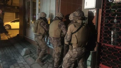 İstanbul’da uyuşturucu tacirlerine yönelik eş zamanlı operasyon