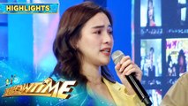 Jackie suddenly becomes emotional while giving her message to Vice and Ion | It's Showtime