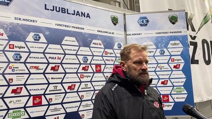 47.Runde: Petri Matikainen nach der Niederlage gegen Laibach