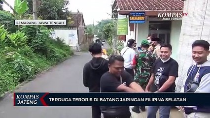 Terduga Teroris di Batang Jaringan Filipina Selatan