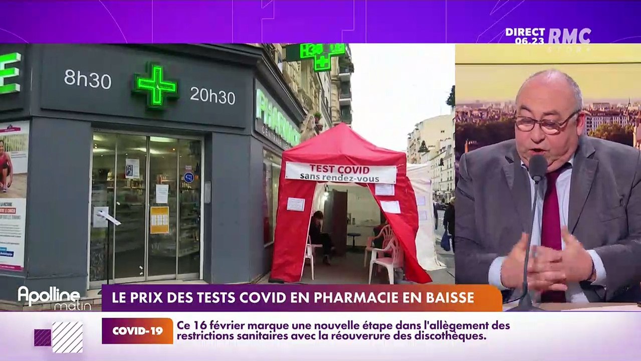 L’info éco/conso du jour d’Emmanuel Lechypre : Les prix des tests Covid en pharmacie en baisse - 16/02