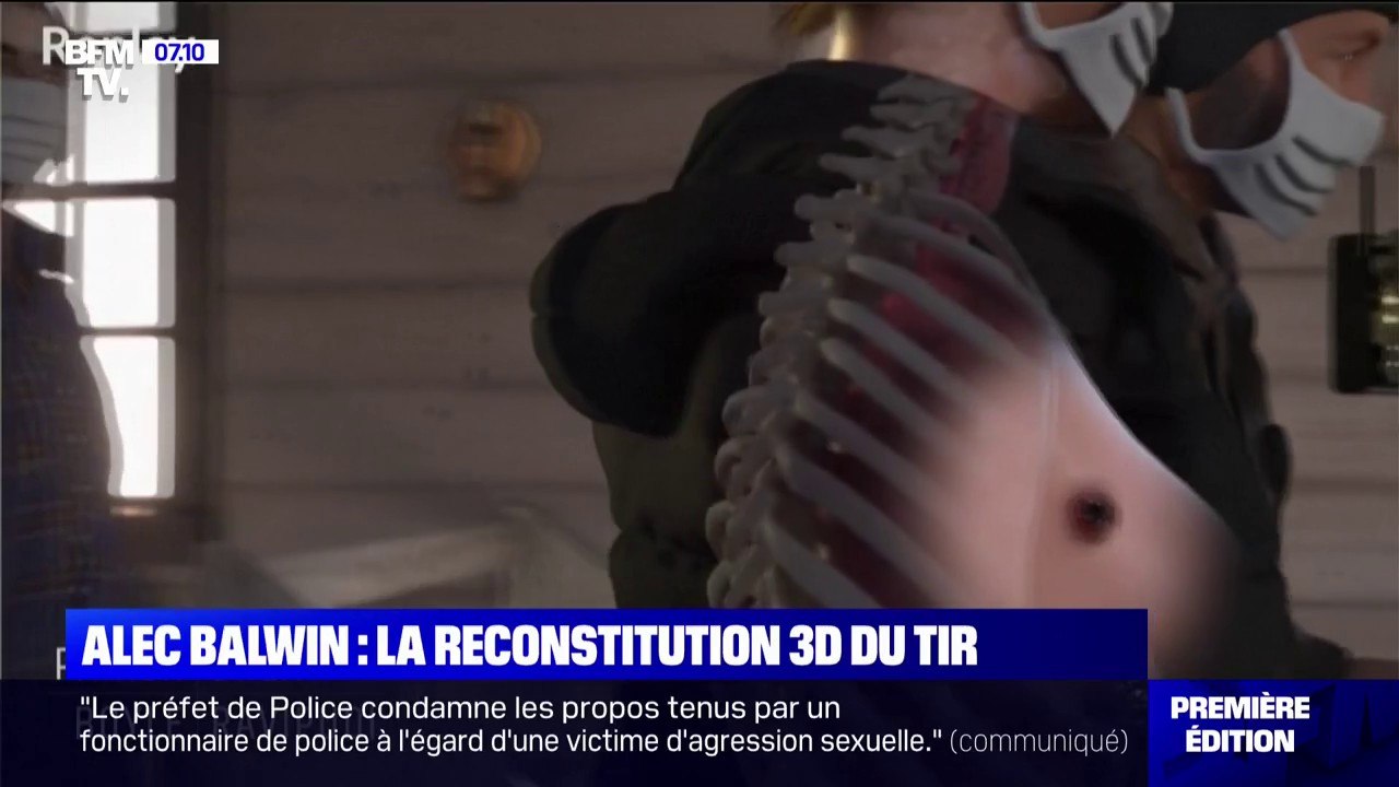 Accident sur le tournage du film "Rust": le tir d'Alec Baldwin reconstitué en 3D