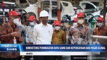Presiden Jokowi Resmikan Pencapaian Produksi Ekspor 2 Juta Unit Toyota, Karawang