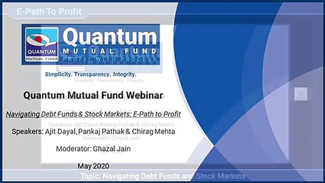 Navigating Debt Funds and Stock Markets: Path To Profit e-Webinar