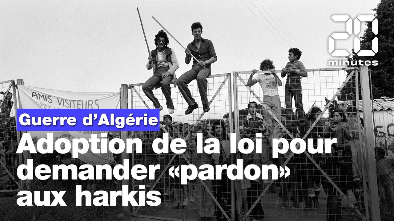 Guerre d'Algérie : Adoption du projet de loi pour demander «pardon» aux harkis