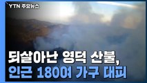 되살아난 영덕 산불, 산불 3단계 발령...180여 가구 대피 / YTN