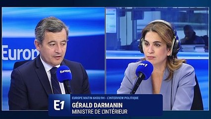 Femme insultée par un policier : Gérald Darmanin affirme qu'"il n'a plus sa place dans la police"