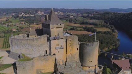 Patrimoine : le château de Castelnaud fait son film