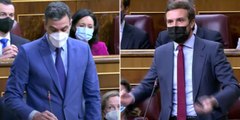 Casado acribilla a un Sánchez taciturno: 