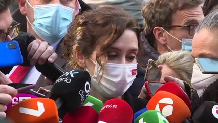 Ayuso aconseja a Mañueco no pactar "con el sanchismo"