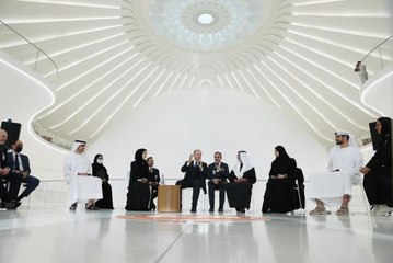 Cumhurbaşkanı Erdoğan, BAE'li gençlerle buluştu