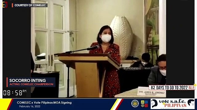 Socorro Inting says Comelec working on increasing voter turnout, awareness in 2022