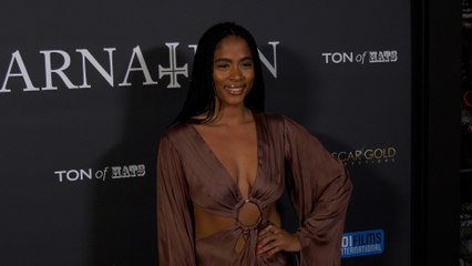 Priscilla Walker "Incarnation" World Premiere Red Carpet Fashion