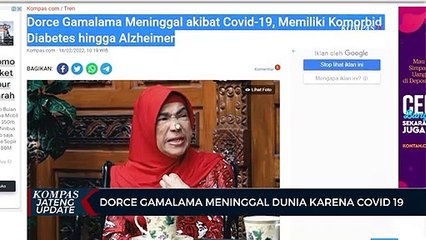 Dorce Bamalama Meninggal Dunia karena Covid-19