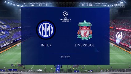 Inter Milan vs Liverpool || UEFA Champions League - 16th February 2022 || Fifa 22