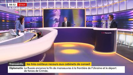 Covid-19 : pendant la crise sanitaire, "25 millions d'euros sur 30 milliards de dépenses ont été consacrés à du cabinet de conseil privé", assure Olivier Véran