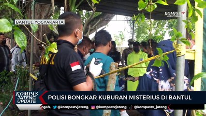 Polisi Bongkar Kuburan Misterius di Bantul