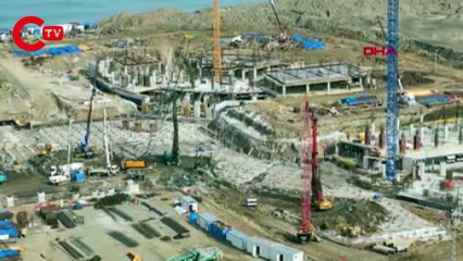 Deniz dolgusundaki çökme uydudan tespit edildi