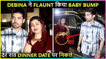 Debina Bonnerjee FLAUNTS Her Baby Bump | Dinner Outing With Gurmeet & Family