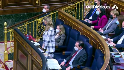 Yolanda Díaz acusa al PP de "populismo fiscal" al recordarle que subió en treinta ocasiones los impuestos