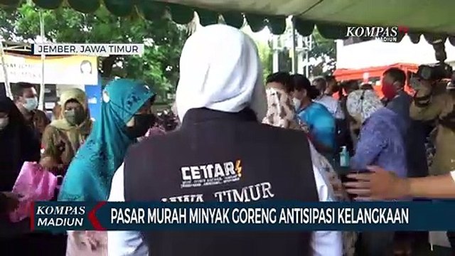 Pasar Murah Minyak Goreng Antisipasi Kelangkaan