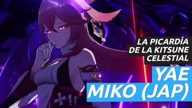 Genshin Impact - Yae Miko: La picardía de la Kitsune Celestial (JAP)